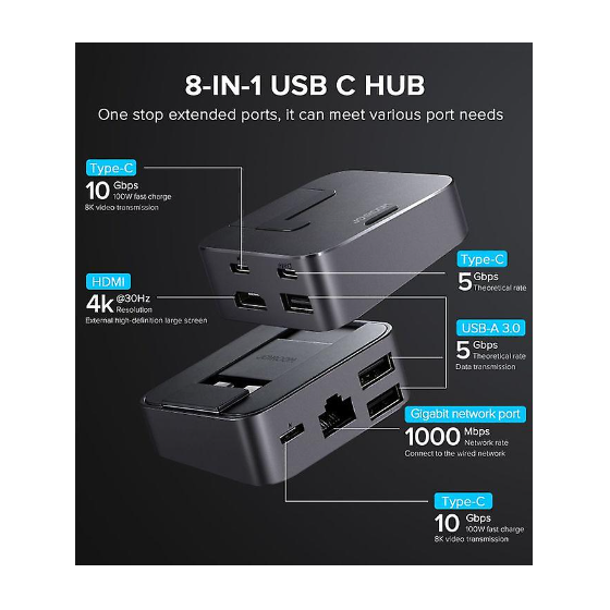 Station d’accueil Joyroom S-H121 J-Cube MacBook