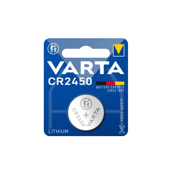 Pile bouton Lithium CR2450 - VARTA