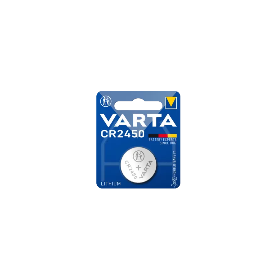 Pile bouton Lithium CR2450 - VARTA
