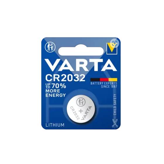 Pile bouton Lithium CR2032 - VARTA