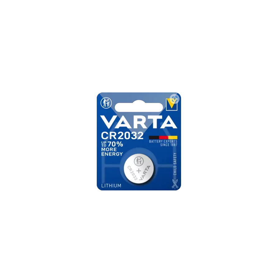 Pile bouton Lithium CR2032 - VARTA