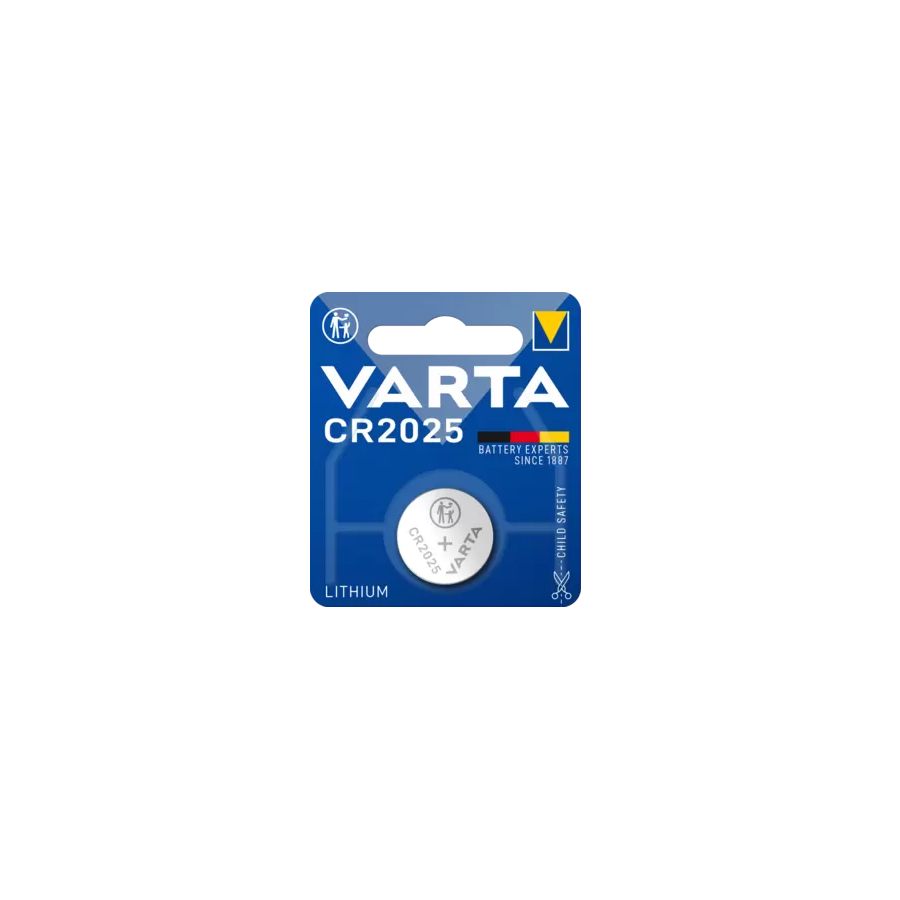 Pile bouton Lithium CR2025 - VARTA