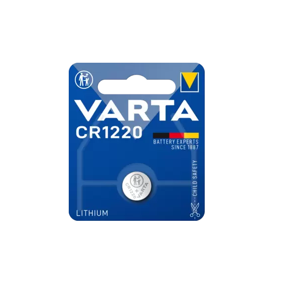 Pile bouton Lithium CR1220 - VARTA