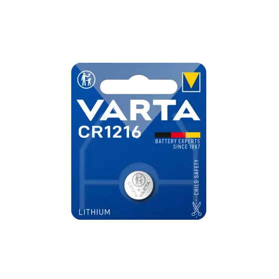Pile bouton Lithium CR1216 - VARTA