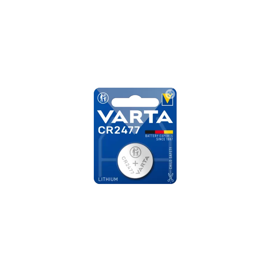 Pile bouton Lithium CR2477 - VARTA