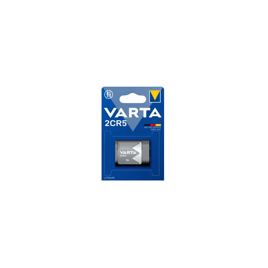 Pile Cylindrique Lithium 2CR5 - VARTA Pile Cylindrique Lithium 2CR5 - VARTA