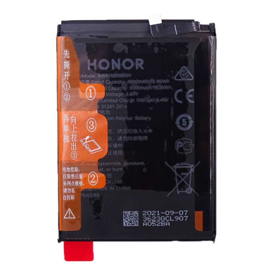 Batterie Honor X8 5G / X7 / X6 - HB496590EFW