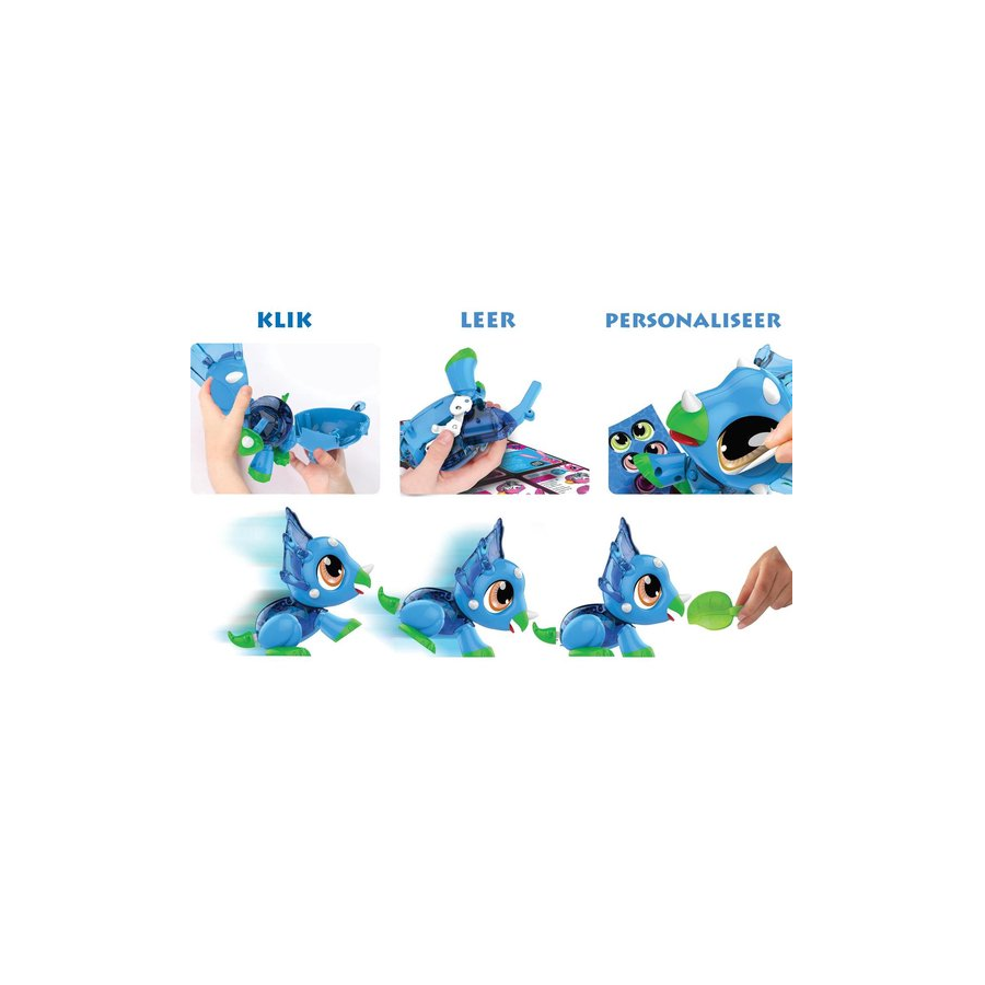 BUILD A BOT - Robot interactif Dino à construire 20 pièces