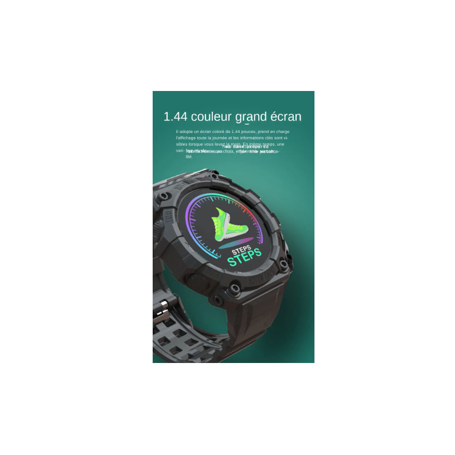 Montre connectée B33 pour hommes, femmes et enfant , fonction avec Android