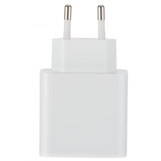 Chargeur secteur Original Xiaomi, USB + USB-C 33W - Blanc