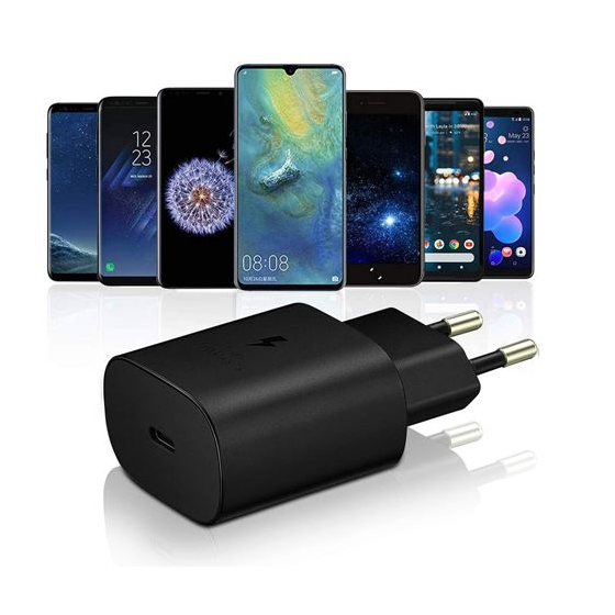 Chargeur rapide 25 Watt - Charge super Fast 2.0 - Noir