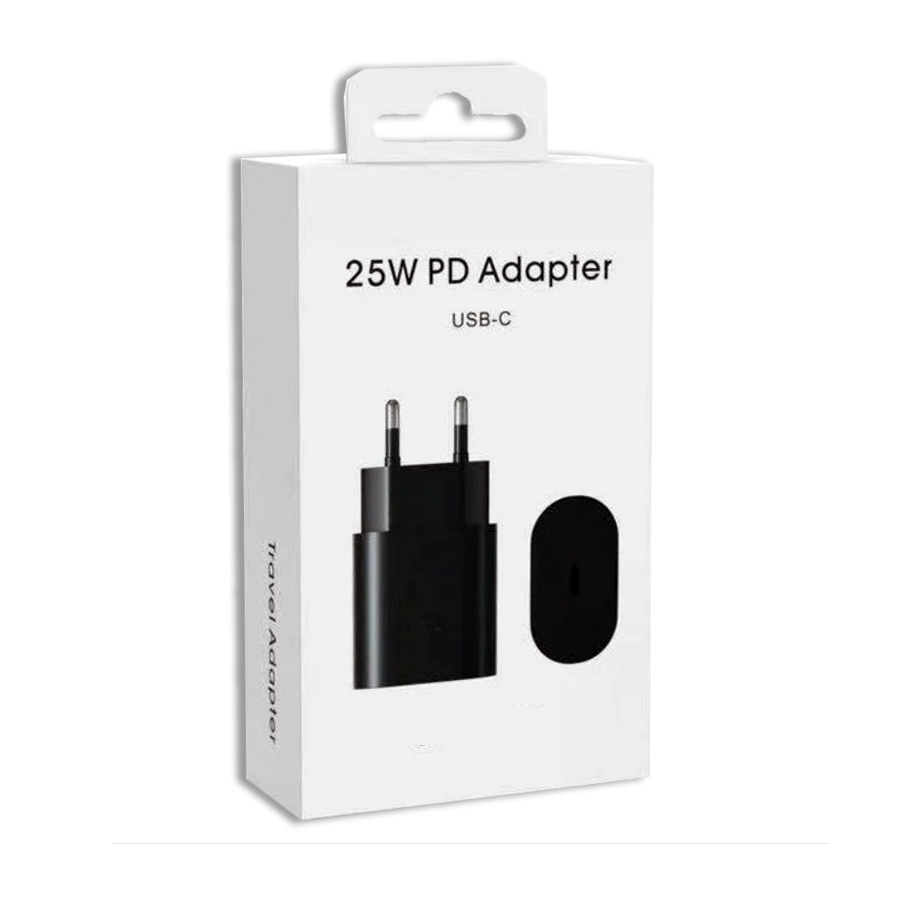 Chargeur rapide 25 W - Charge super Fast 2.0 - Noir