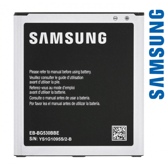 Batterie Samsung Galaxy Grand Prime, J5 2015, J3 2015, J2 Pro, J2 (2018), J2 Prime Dual Sim - EB-BG530BBE