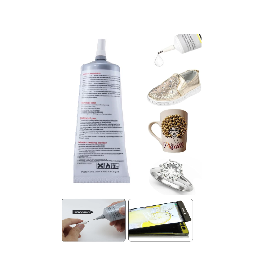 Colle Adhésif Transparent B7000 - 50ml