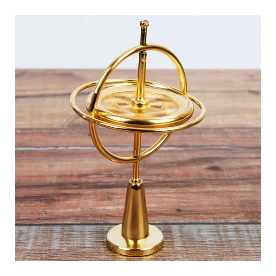 Gyroscope auto-équilibré Anti-gravité, jouet éducatif de décompression, Gyroscope à doigt coloré