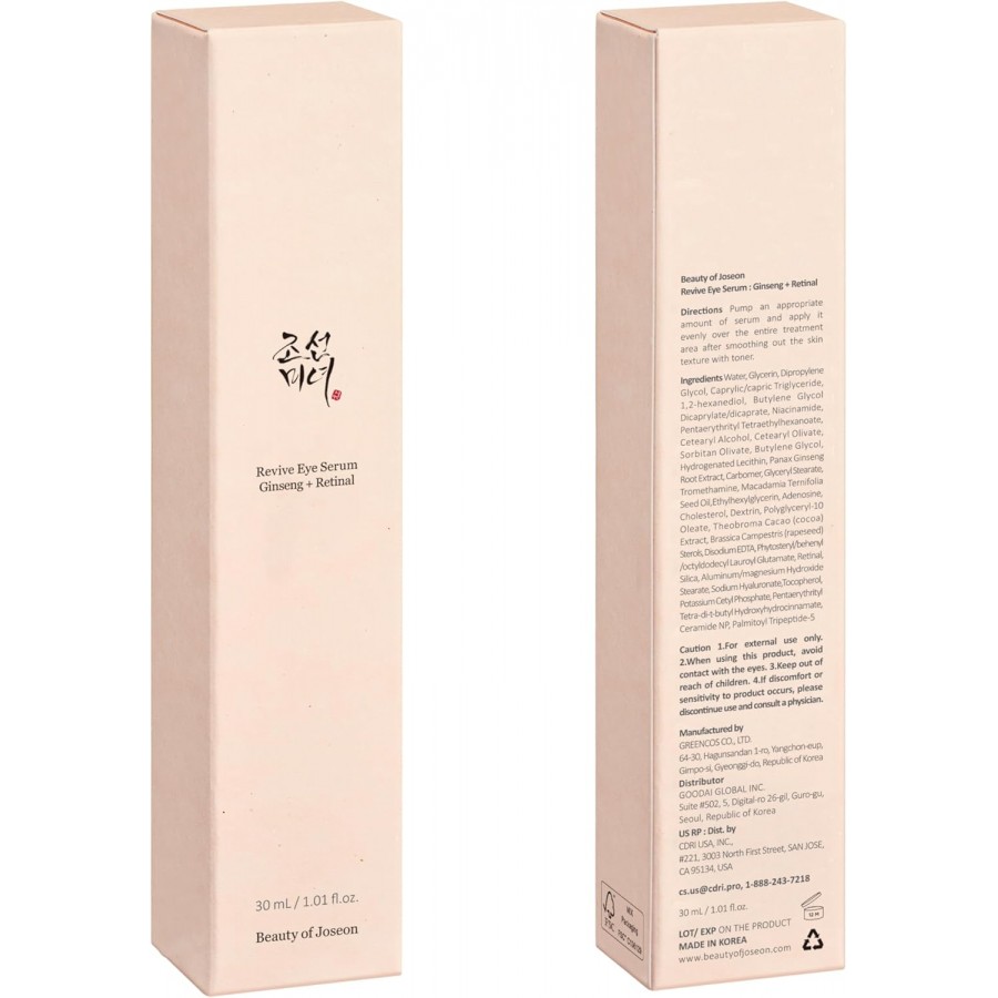 Beauty of Joseon Revive Eye Serum : Ginseng + Retinal