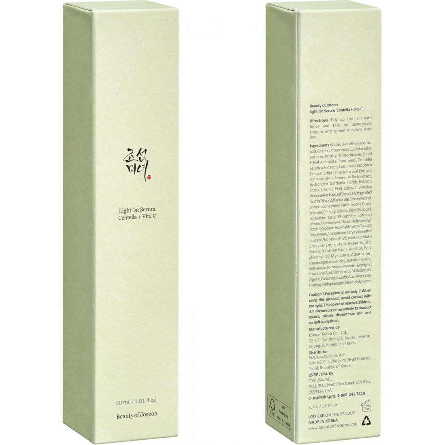 Beauty of Joseon Light On Serum Centella + Vita C