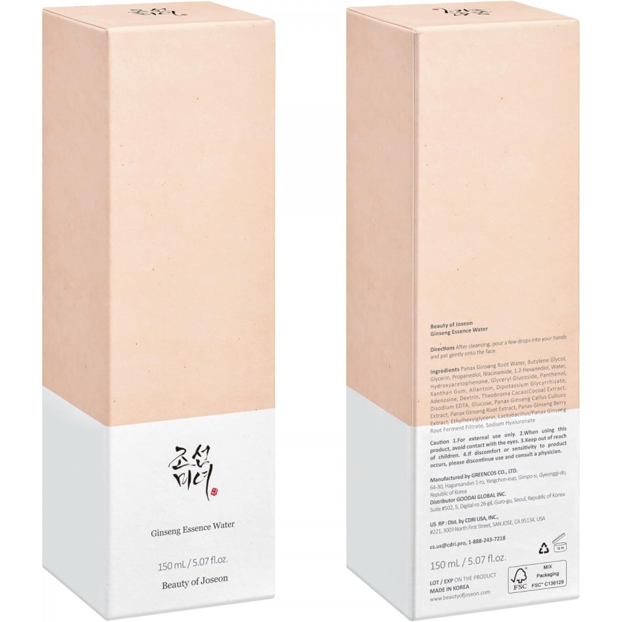 Beauty of Joseon Ginseng Essence Water