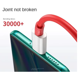 Câble Compatible pour OnePlus 100W - 80W Supervooc USB à USB Type C, Charge rapide pour OnePlus