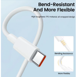 Chargeur USB super rapide 67 W, câble USB C de charge rapide 6A pour Xiaomi Chargeur USB super rapide 67 W, câble USB C de charge rapide 6A pour Xiaomi