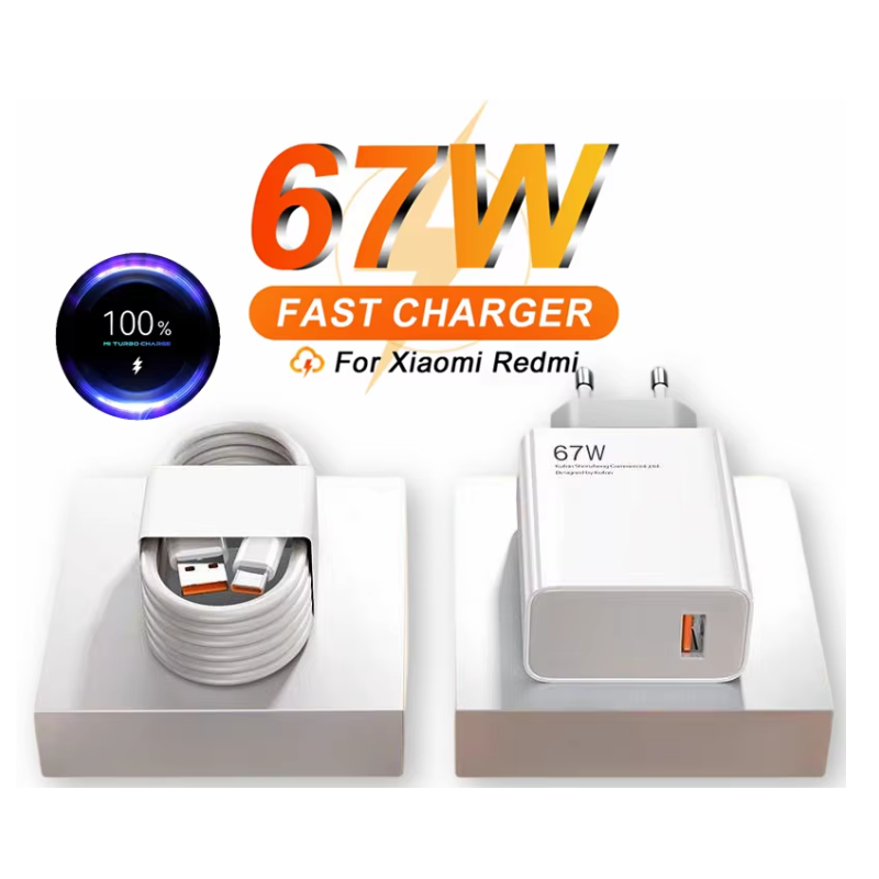 Chargeur USB super rapide 67 W, câble USB C de charge rapide 6A pour Xiaomi Chargeur USB super rapide 67 W, câble USB C de charge rapide 6A pour Xiaomi