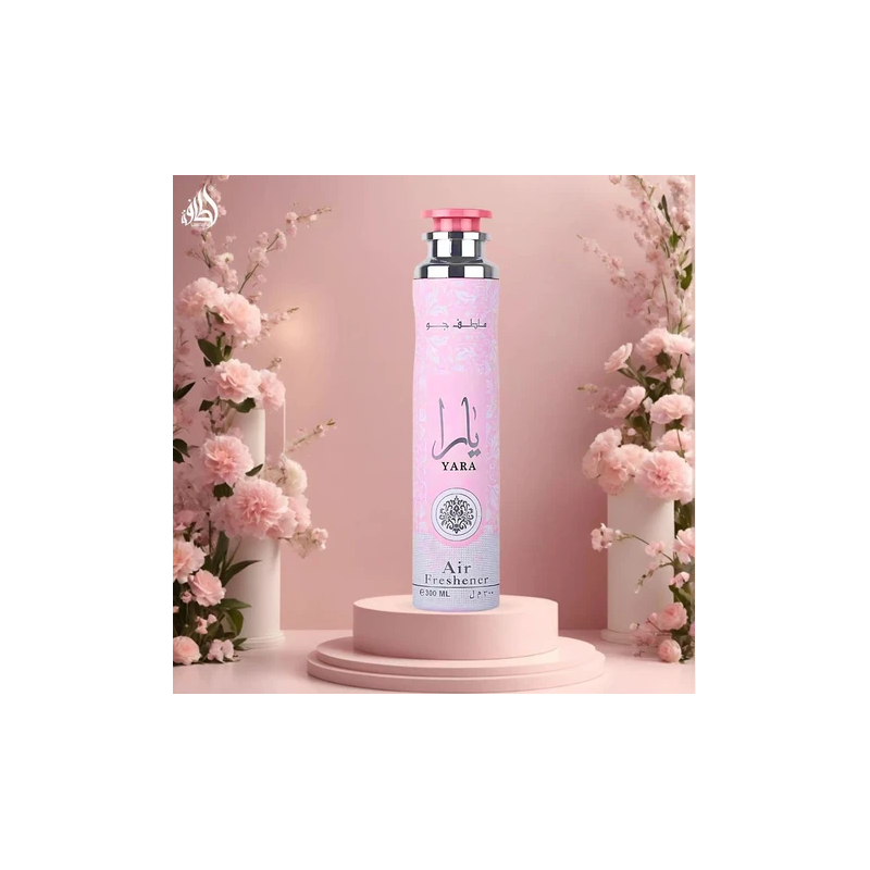 Lot de 3 Air Freshener Yara Rose 300ml - Lattafa