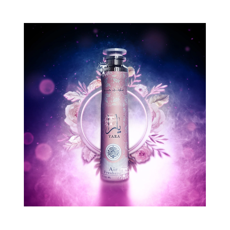 Lot de 3 Air Freshener Yara Rose 300ml - Lattafa