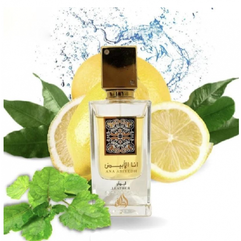 Ana Abiyedh Leather - Eau de Parfum mixtes 60ml - Lattafa
