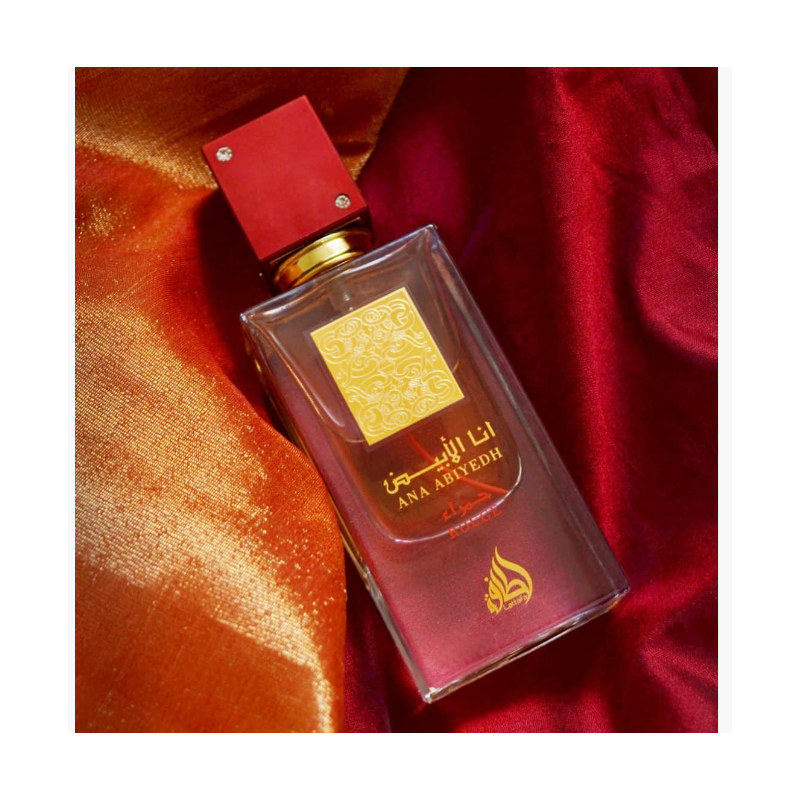 Ana Abiyedh Rouge Eau de Parfum mixtes 60ml - Lattafa