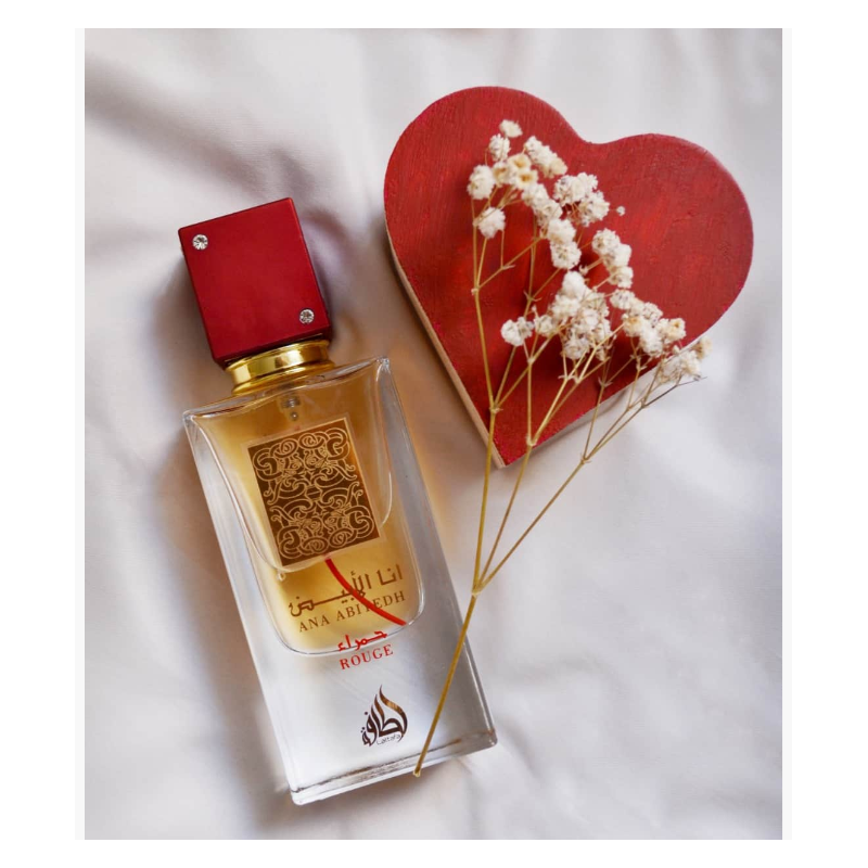 Ana Abiyedh Rouge Eau de Parfum mixtes 60ml - Lattafa