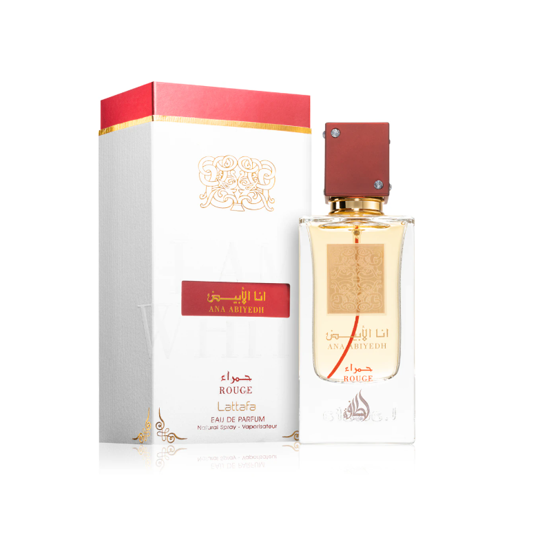 Ana Abiyedh Rouge Eau de Parfum mixtes 60ml - Lattafa Ana Abiyedh Rouge Eau de Parfum mixtes 60ml - Lattafa