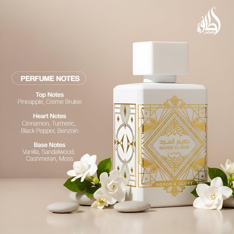 Badee Al Oud Honor & Glory  – Eau de Parfum mixtes 100ml -  LATTAFA