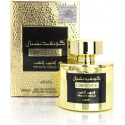 Confidential Private Gold – Eau de Parfum mixtes 100ml  - LATTAFA