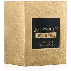 Confidential Private Gold – Eau de Parfum mixtes 100ml  - LATTAFA Confidential Private Gold – Eau de Parfum mixtes 100ml  - LATTAFA