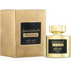 Confidential Private Gold – Eau de Parfum mixtes 100ml  - LATTAFA Confidential Private Gold – Eau de Parfum mixtes 100ml  - LATTAFA