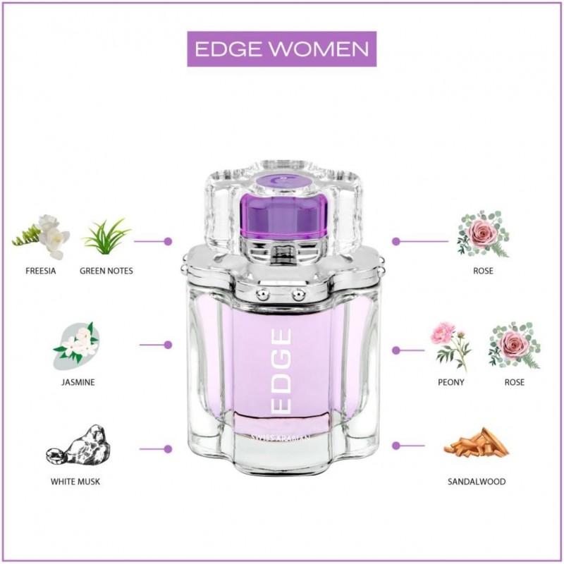 Edge Violet Eau de Parfum 100 ml - Swiss Arabian