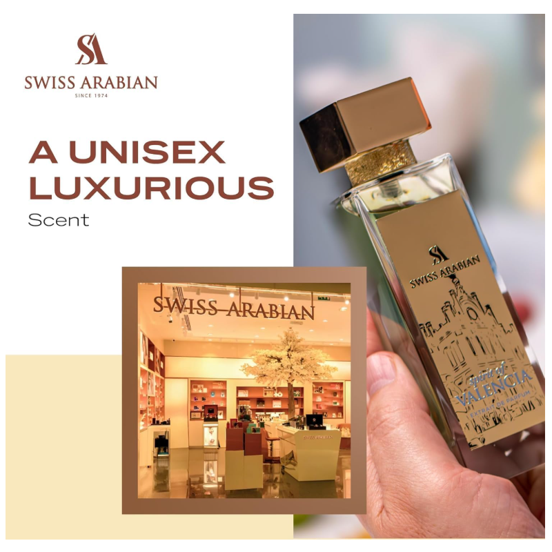 Spirit Of Valencia – Extrait de parfum de Parfum 100 ml - Swiss Arabian