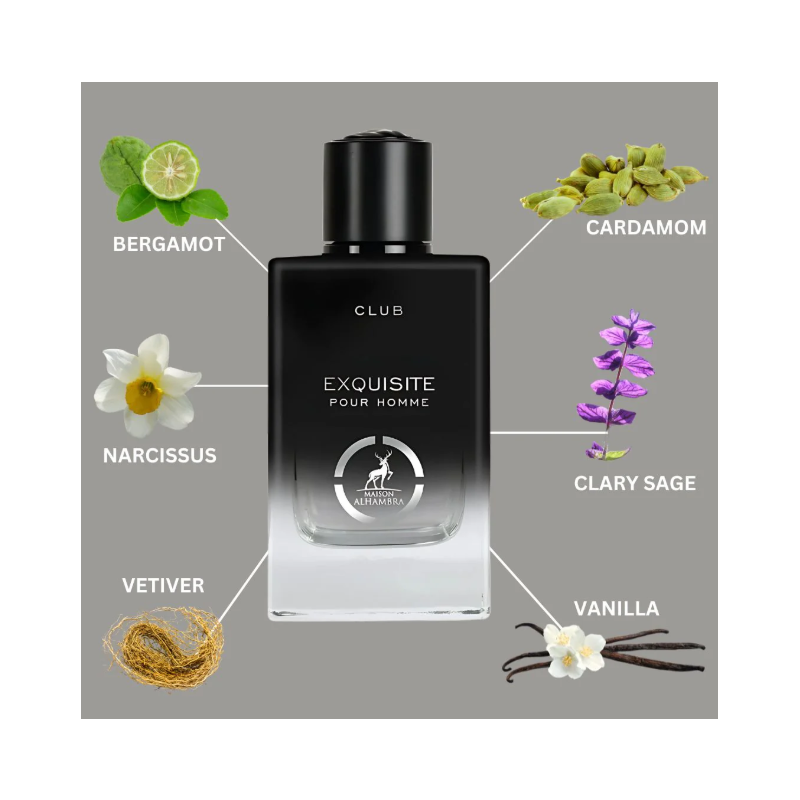Exquisite Privé – Eau de Parfum mixtes 100ml - Maison Alhambra
