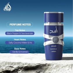 Asad Zanzibar – Eau de Parfum mixtes 100ml - Lattafa