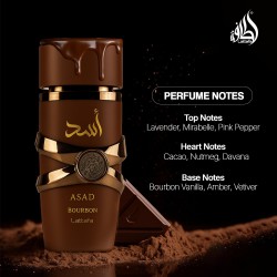 Asad Bourbon – Eau de Parfum mixtes 100ml- Lattafa Asad Bourbon – Eau de Parfum mixtes 100ml- Lattafa