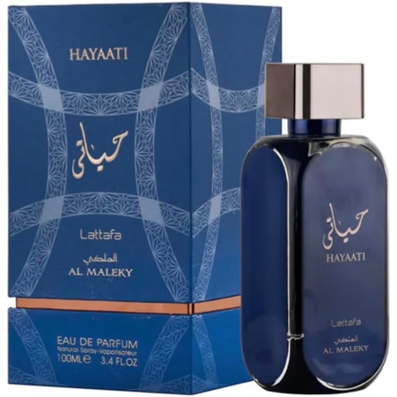 Hayaati Al Maleky  – Eau de Parfum mixtes 100ml - LATTAFA