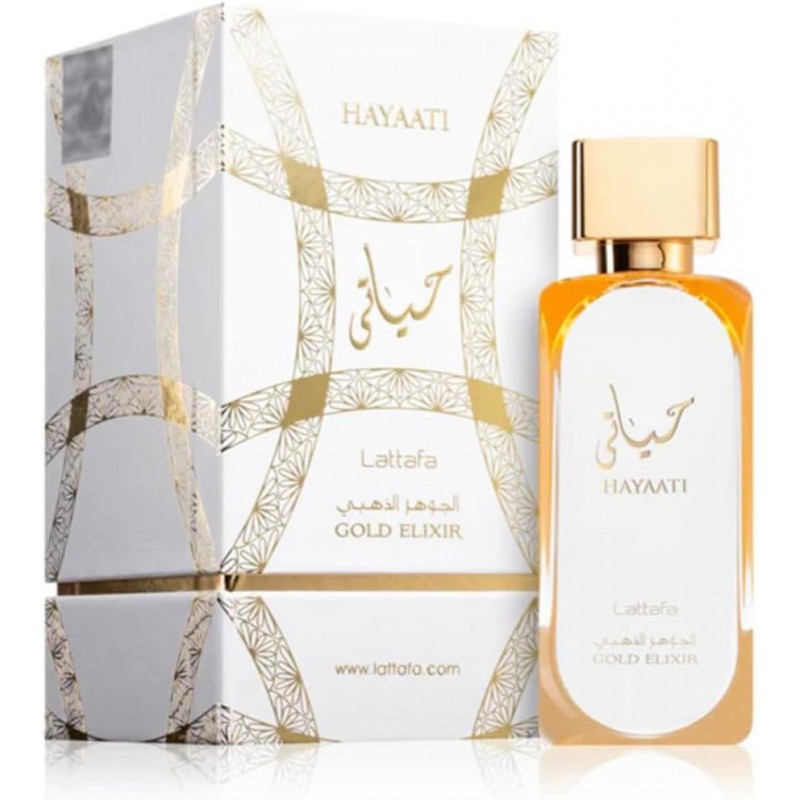 Hayaati Gold Elixir – Eau de Parfum mixtes 100ml - LATTAFA Hayaati Gold Elixir – Eau de Parfum mixtes 100ml - LATTAFA