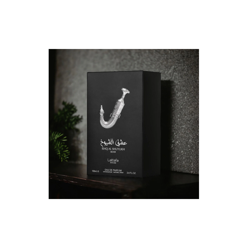 Ishq Al Shuyukh Silver – Eau de Parfum mixtes 100ml - Lattafa