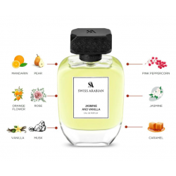 Jasmine and Vanilla  – Eau de Parfum 100 ml - Swiss Arabian
