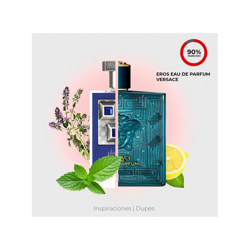 Pride Blue Sapphire – Eau de Parfum mixtes 100ml - LATTAFA