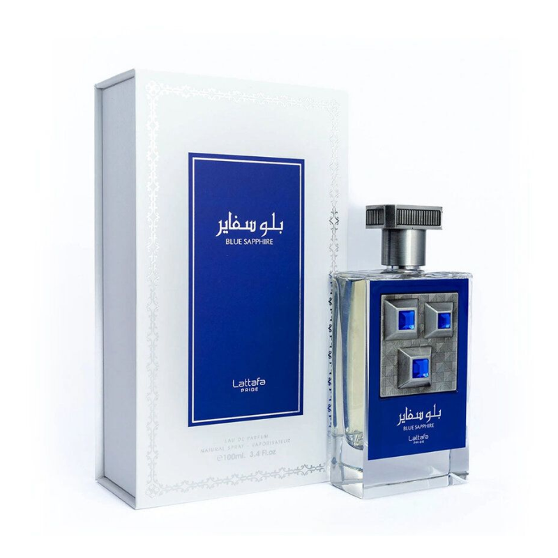 Pride Blue Sapphire – Eau de Parfum mixtes 100ml - LATTAFA