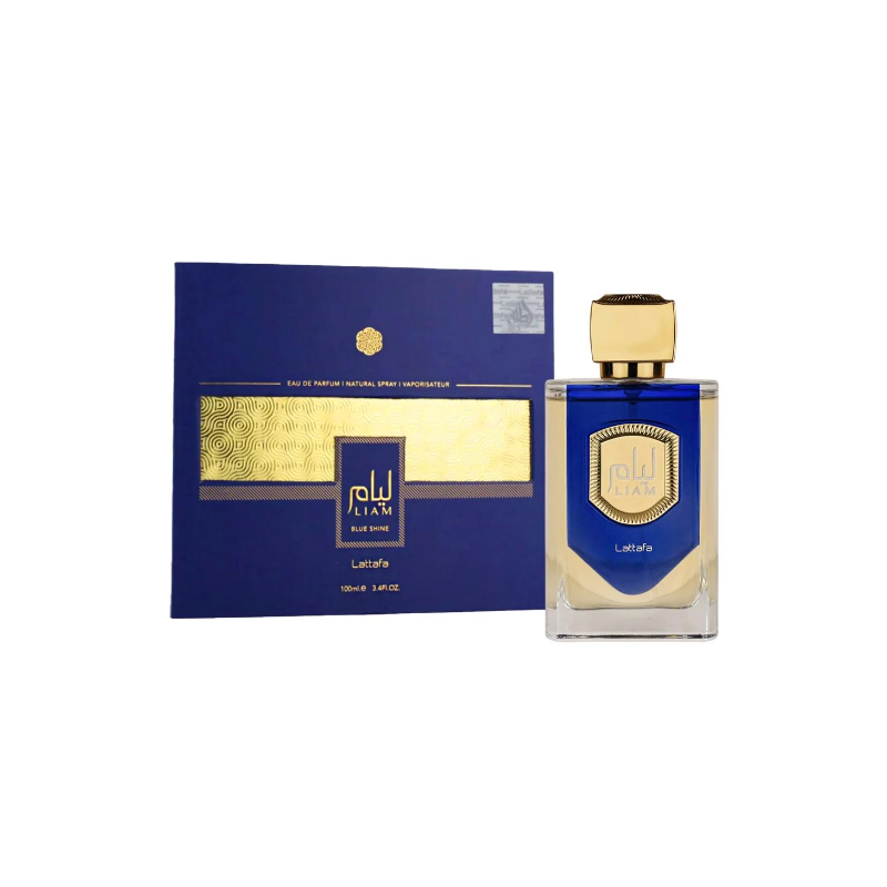 Liam Blue Shine  – Eau de Parfum mixtes 100ml - LATTAFA