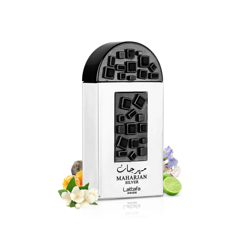 Pride Maharjan Silver – Eau de Parfum mixtes 100ml - Lattafa Pride Maharjan Silver – Eau de Parfum mixtes 100ml - Lattafa