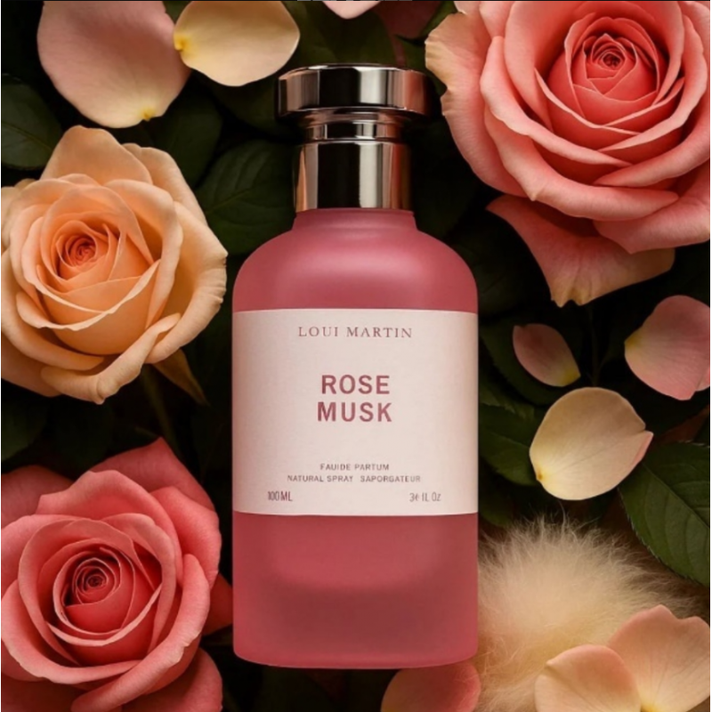 Rose Musk – Eau de Parfum Femme - Inspiration Montale - Loui Martin