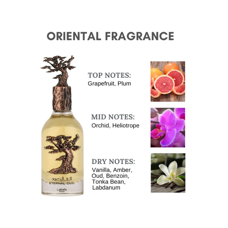 Eternal Oud – Eau de Parfum Unisexe 100ml - Lattafa Pride